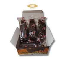 Cargar imagen en el visor de la galería, Corbatas de Unquera Sanbar con un baño de chocolate – selección Sobaos Etelvina