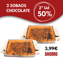 Cargar imagen en el visor de la galería, Sobao Pasiego XL Pepitas Chocolate - 480 gr
