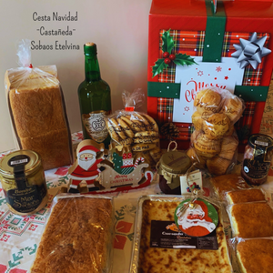 1-Cesta  Pasiega Navidad ¨Castañeda¨