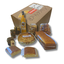 Cargar imagen en el visor de la galería, Pack Gran Gourmet Pasiego Etelvina listo para envío con sobaos pasiegos, quesada pasiega, anchoas de Santoña, crema de orujo y productos artesanos de Cantabria.
