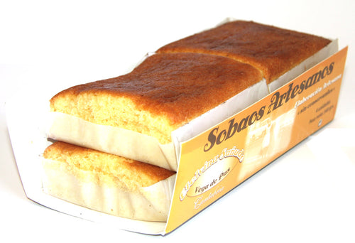 Sobaos Pasiegos Grandes 4 unidades - 540 gramos netos - Sobaos Pasiegos Etelvina Sañudo